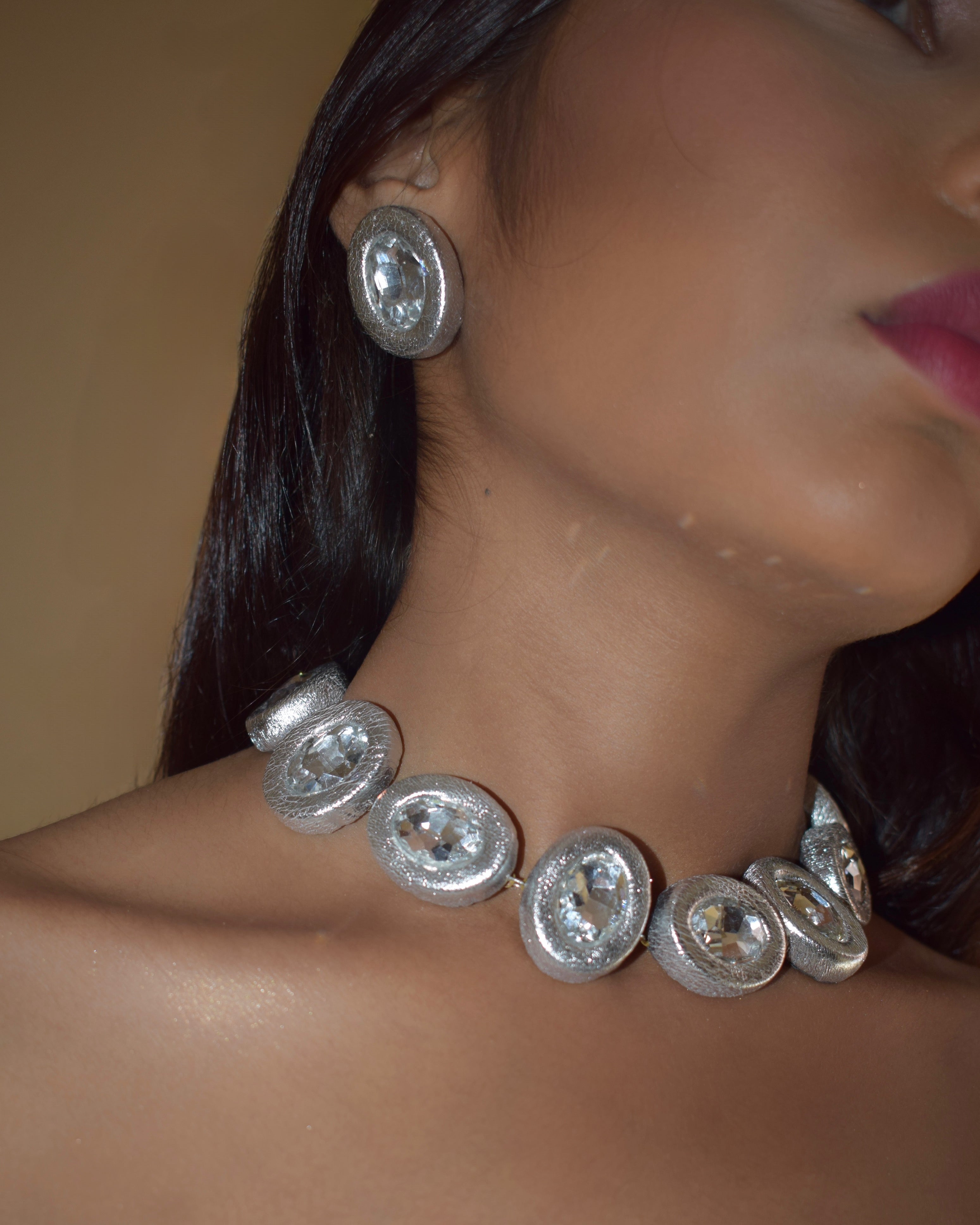 OVALINE NECKLACE - SILVER