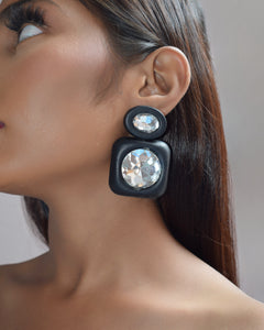 PADDY EARRINGS - BLACK