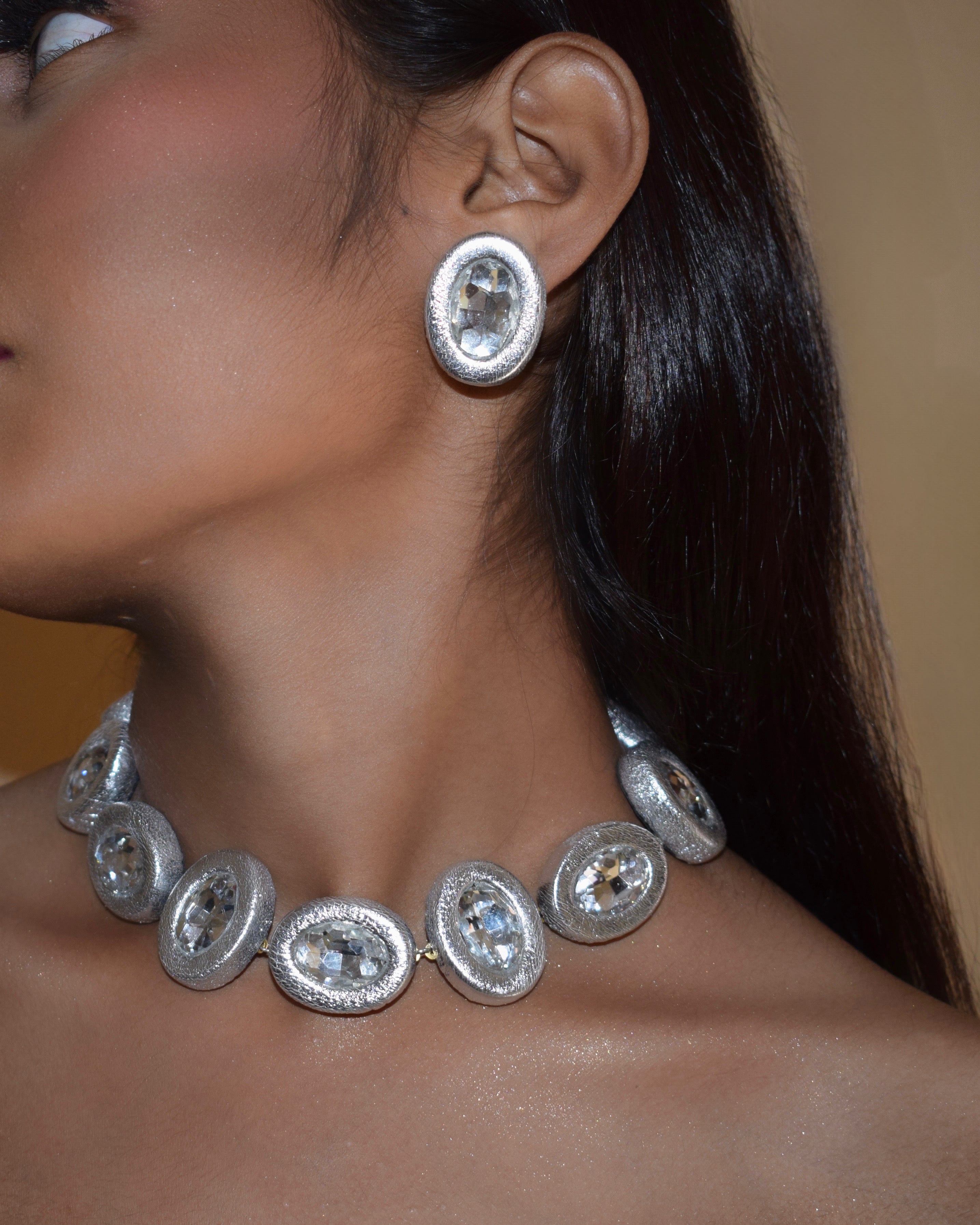 OVALINE NECKLACE - SILVER