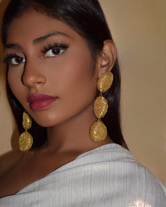 NOIR DANGLERS- GOLD