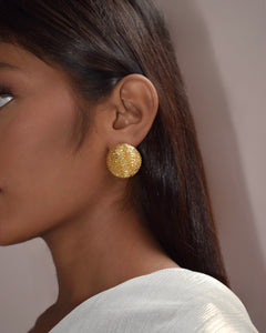 BLING SPHERE STUDS - GOLD
