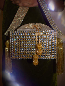 NOOR BAG (attached drawstring pouch)