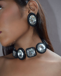 AURORA CHOKER - DIAMOND BLACK