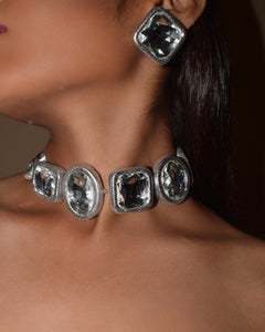 AURORA CHOKER - SILVER
